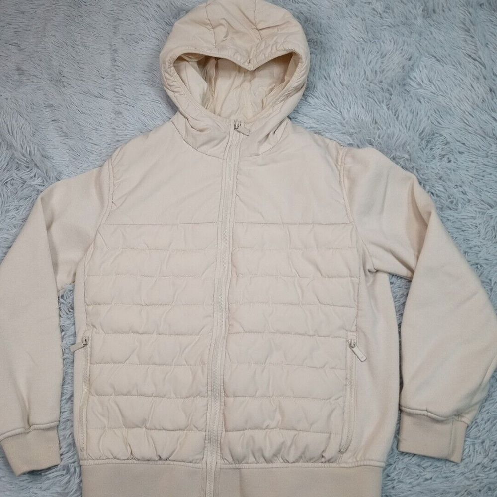 Zara Jacket Womens L Hood Zip Up Pockets Active Wear Lightweight Comfort